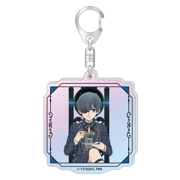 『黒執事 -緑の魔女編-』描き下ろしオーロラアクリルキーホルダー / シエル・ファントムハイヴ
