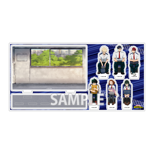 『僕のヒーローアカデミア』アクリルジオラマスタンド HEROES NAP