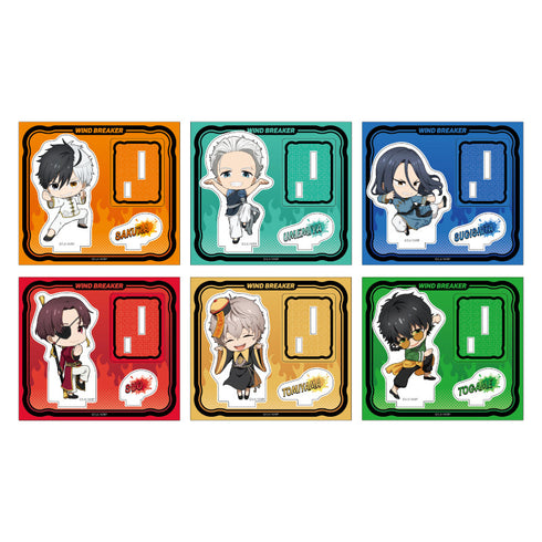 『WINDBREAKER』WIND BREAKER トレーディングミニアクリルスタンド カンフーデフォルメ【BOX】