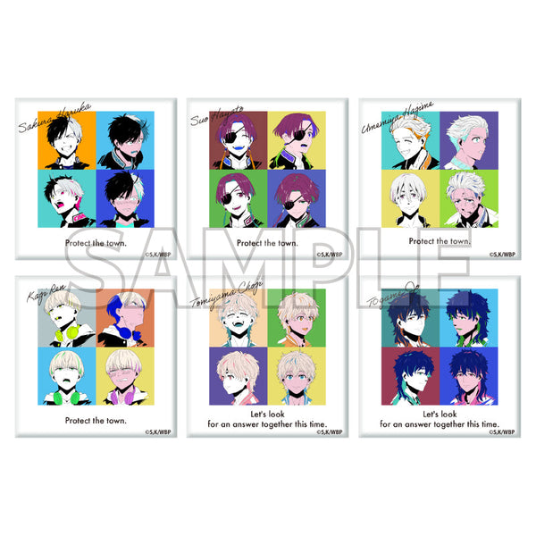 『WIND BREAKER』トレーディングスクエア缶バッジ ポップアート【BOX】