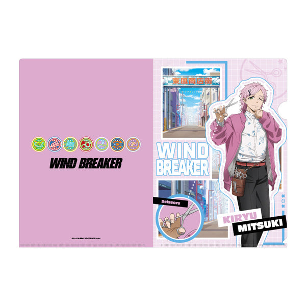 『WINDBREAKER』WIND BREAKER クリアファイル 商店街のお手伝い (桐生 三輝)