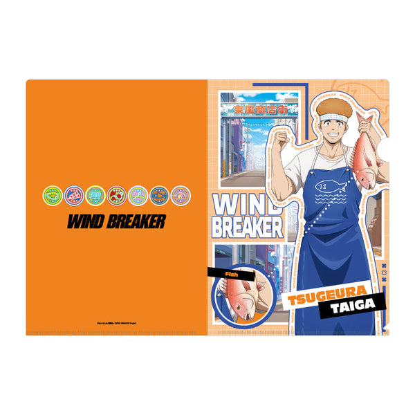 『WINDBREAKER』WIND BREAKER クリアファイル 商店街のお手伝い (柘浦 大河)