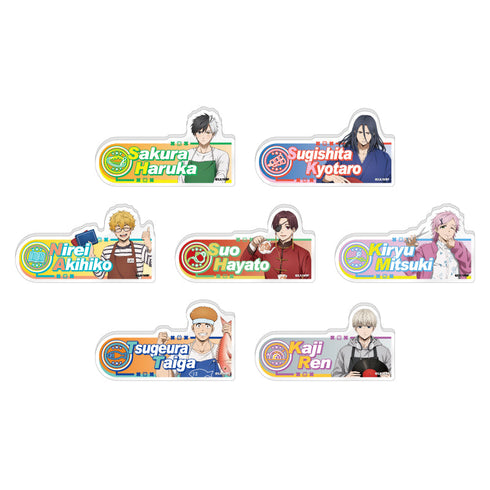 『WINDBREAKER』WIND BREAKER トレーディングアクリル名札バッジ 商店街のお手伝い【BOX】