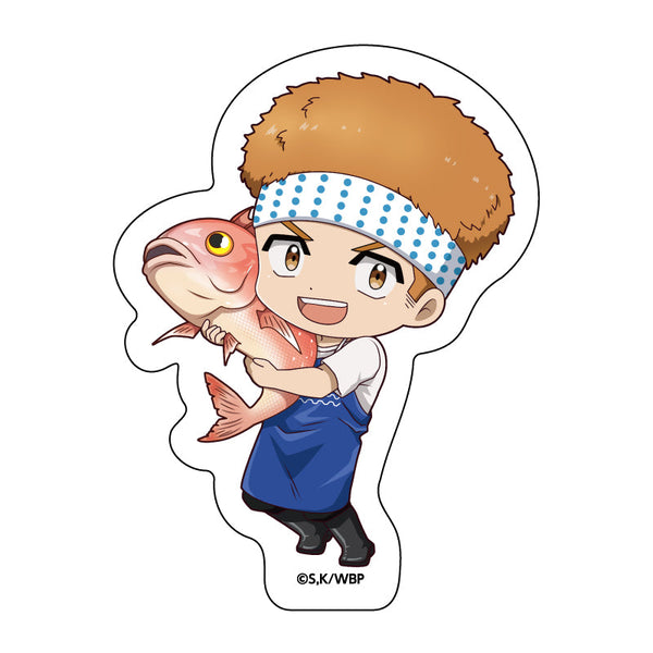 『WINDBREAKER』WIND BREAKER クリアステッカー 商店街のお手伝いデフォルメ (柘浦 大河)