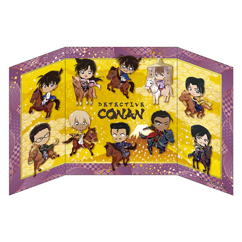 『名探偵コナン』屛風風色紙 風雅疾駆!