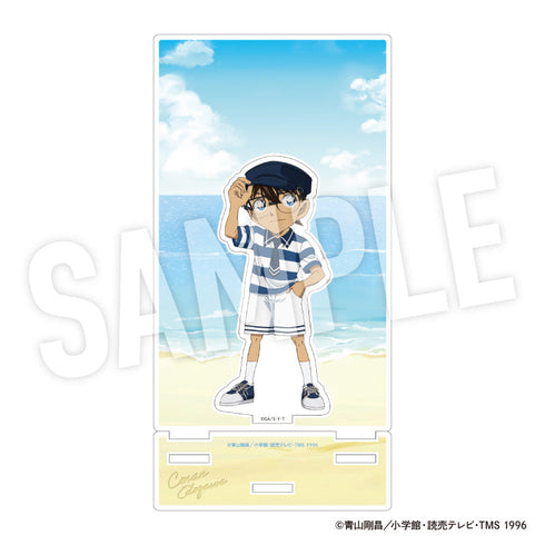 『名偵探柯南』背景框附亞克力立牌 Seaside (江戶川 柯南)