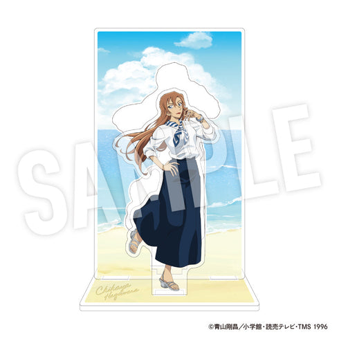 『名偵探柯南』背景框附亞克力立牌 Seaside (萩原 千速)