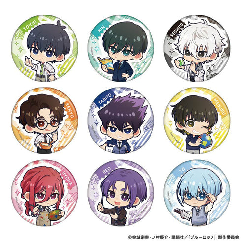 『ブルーロック』トレーディング缶バッジ Studyデフォルメ【BOX】