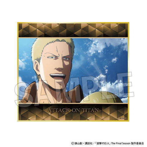 『進撃の巨人』色紙 2