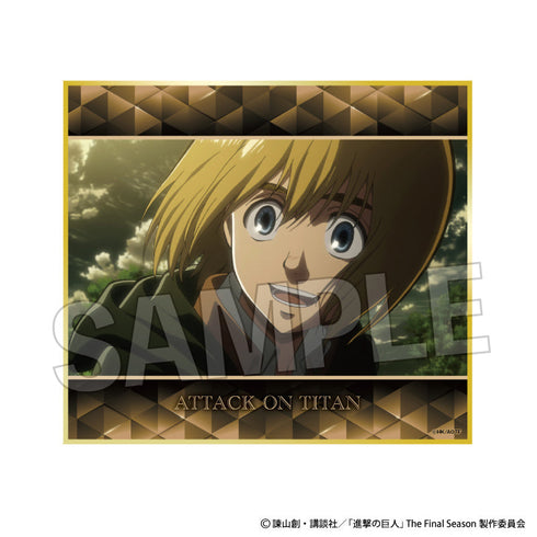 『進撃の巨人』色紙 4