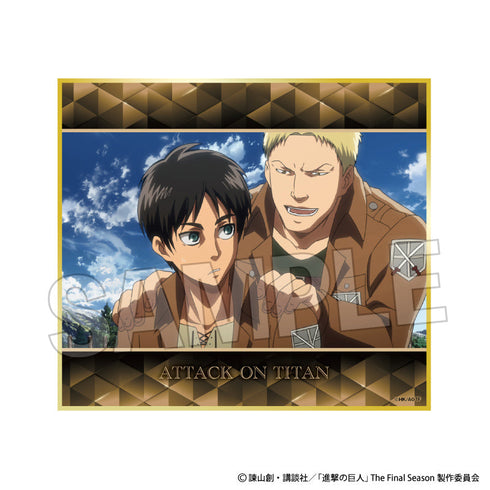 『進撃の巨人』色紙 13