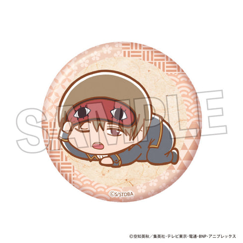 『銀魂』ぐーたらギラギラ缶バッジ 沖田総悟