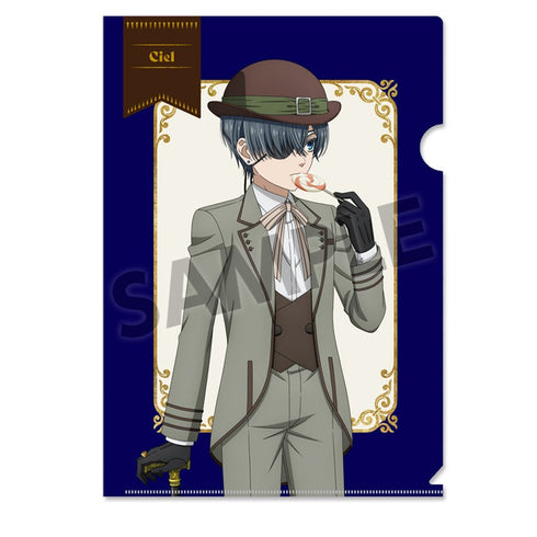 『黒執事 -寄宿学校編-』描き下ろしクリアファイルセット