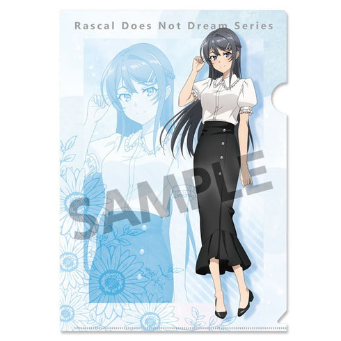 『青春ブタ野郎シリーズ』描き下ろしクリアファイル 桜島麻衣の夏休み 私服 ver.