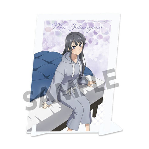 『青春ブタ野郎シリーズ』描き下ろしビジュアルアクリルプレート 桜島麻衣の夏休み 部屋着 ver.