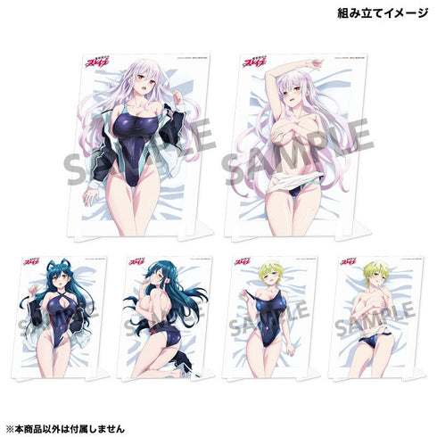 『魔都精兵のスレイブ』描き下ろしビジュアルアクリルプレート 出雲天花 競泳水着 ver. A【202506再販】