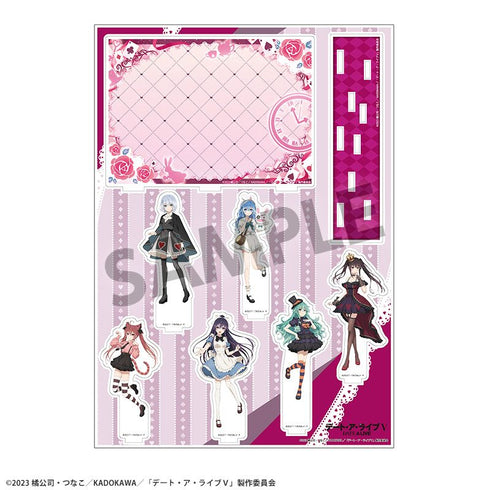 『デート・ア・ライブV』背景付き描き下ろしアクリルスタンド 不思議の国のアリス ver.