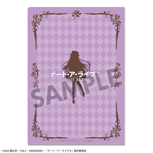 『デート・ア・ライブV』描き下ろしクリアファイル 夜刀神十香 不思議の国のアリス ver.