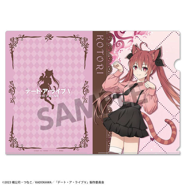 『デート・ア・ライブV』描き下ろしクリアファイル 五河琴里 不思議の国のアリス ver.