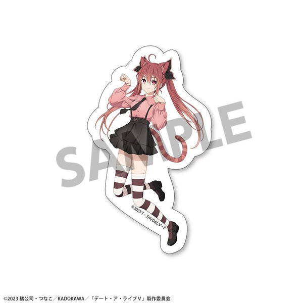 『デート・ア・ライブV』描き下ろしダイカットステッカー 五河琴里 不思議の国のアリス ver.
