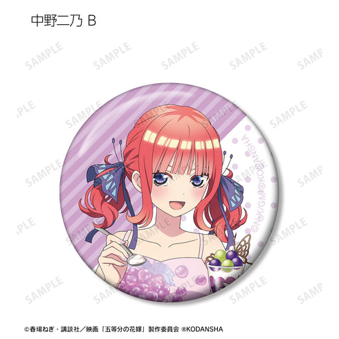 『映画 五等分の花嫁』描き下ろしイラスト フルーツワンピースver. トレーディング缶バッジ (全10種) BOX