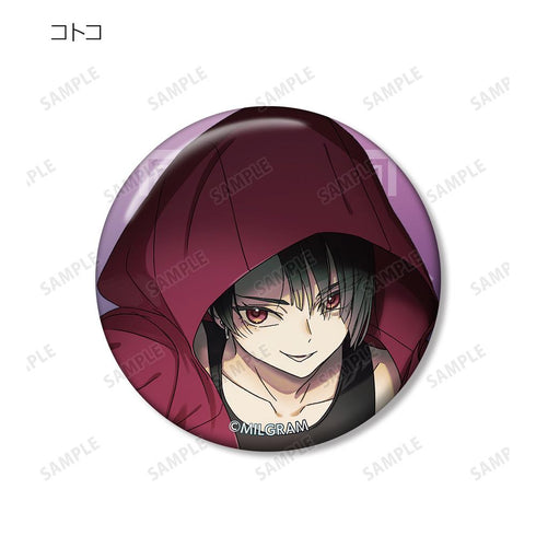 『MILGRAM -ミルグラム-』描き下ろしイラスト 3rd Anniversary ver. トレーディング缶バッジ(単位/BOX)【202601再販】