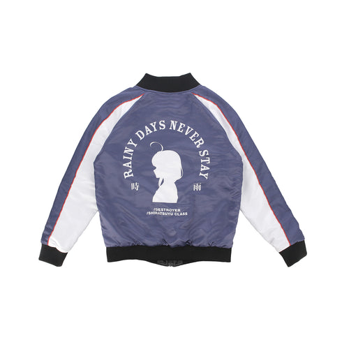 『艦これ いつかあの海で』時⾬&妖精さん リバーシブルスカジャン