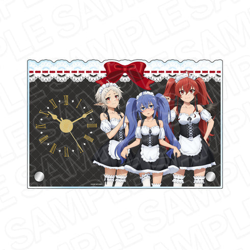 『無職転生II ~異世界行ったら本気だす~』アクリルクロック 執事&メイド ver.