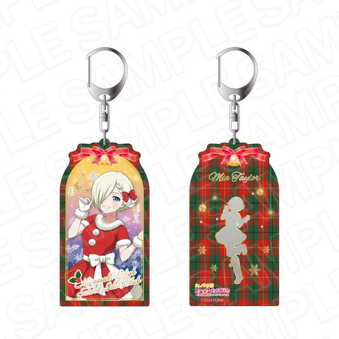 『ラブライブ!虹ヶ咲学園スクールアイドル同好会』両面キーホルダー ミア・テイラー サンタ風衣装 ver.