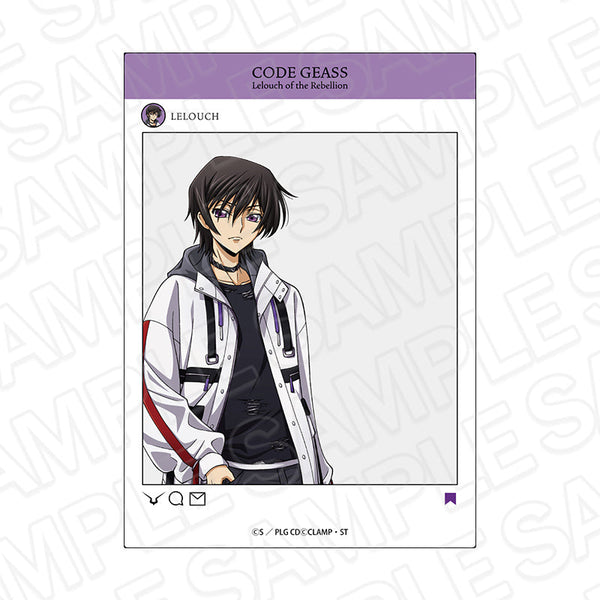 『コードギアス 反逆のルルーシュ』SNS風アクリルフレーム ルルーシュ Street ver.
