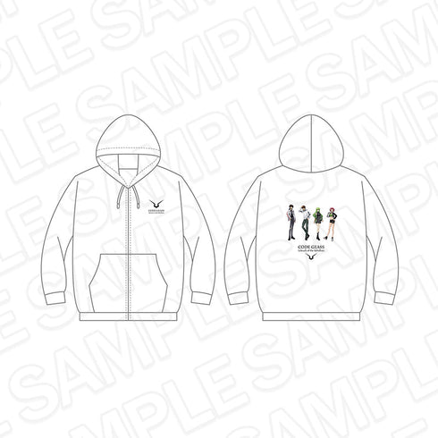 『コードギアス 反逆のルルーシュ』ジップアップフーディ XL Street ver.