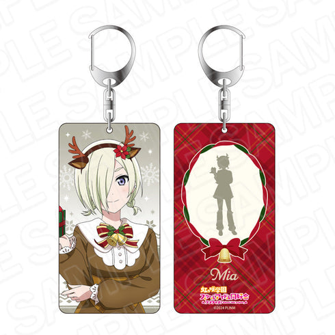 『ラブライブ!虹ヶ咲学園スクールアイドル同好会』両面キーホルダー ミア・テイラー トナカイ風衣装 ver.