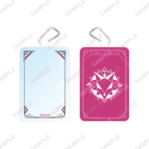 『魔法使いの約束』カラビナ付きクリアポーチ オーエン