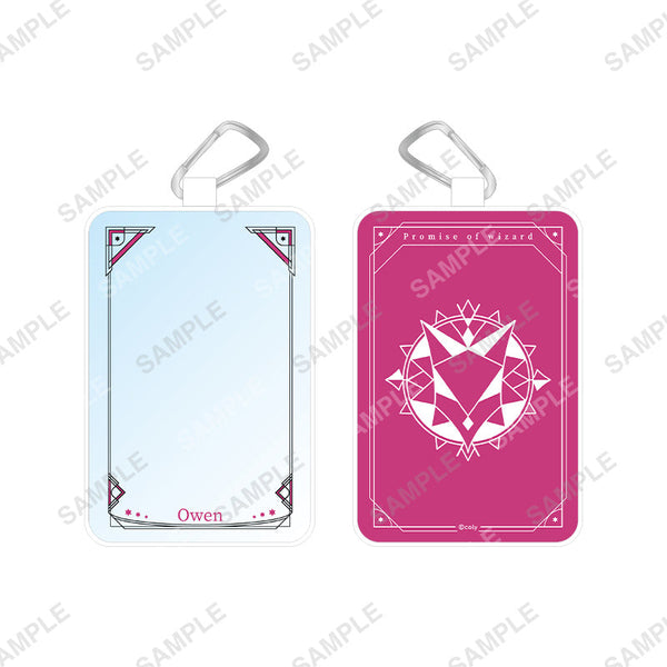 『魔法使いの約束』カラビナ付きクリアポーチ オーエン