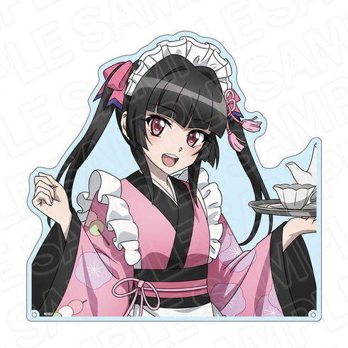 『戦姫絶唱シンフォギアXV』特大ダイカットアクリルボード 月読 調 レトロカフェ ver.