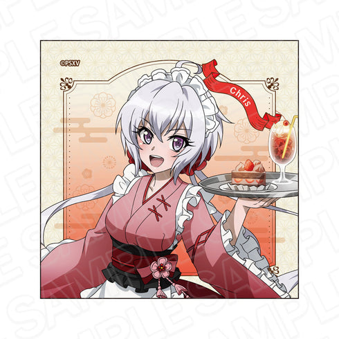 『戦姫絶唱シンフォギアXV』マイクロファイバー 雪音 クリス レトロカフェ ver.