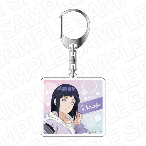 『NARUTO-ナルト- 疾風伝』アクリルキーホルダー 日向ヒナタ モーニング ver.