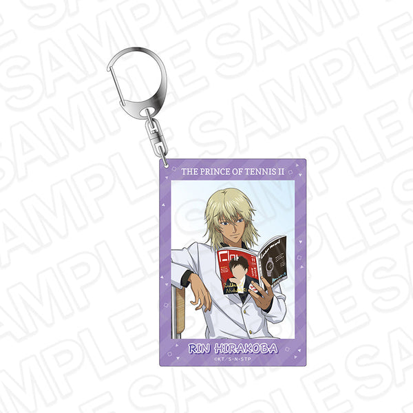 『新テニスの王子様』フォト風キーホルダー 平古場 凛 休み時間 ver.