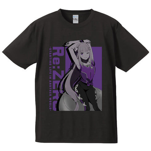 『Re:ゼロから始める異世界生活』Tシャツ エミリア【202601再販】