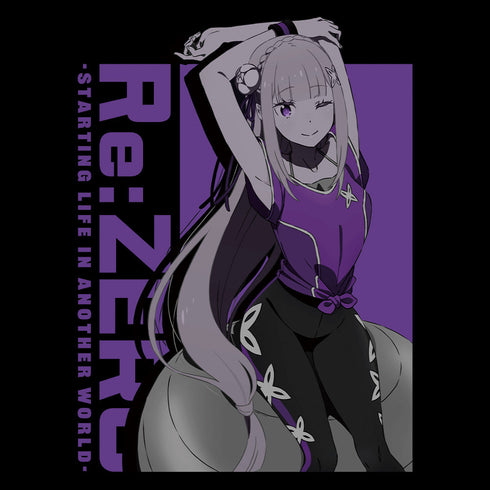 『Re:ゼロから始める異世界生活』Tシャツ エミリア【202601再販】