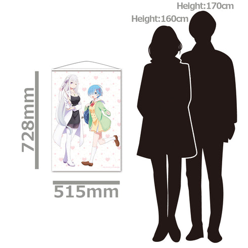 『Re:ゼロから始める異世界生活』B2タペストリー エミリア&レム ver.2【202601再販】