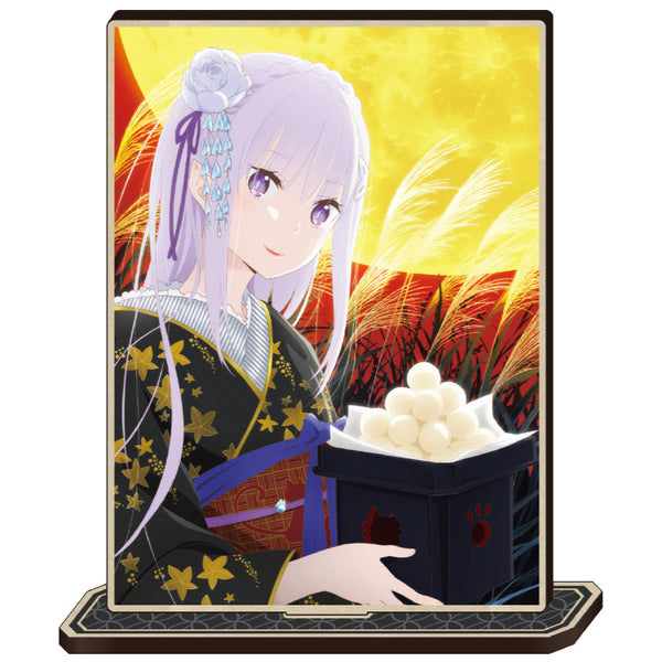 『Re:ゼロから始める異世界生活』MOKUスタ エミリア お月見ver.【202601再販】