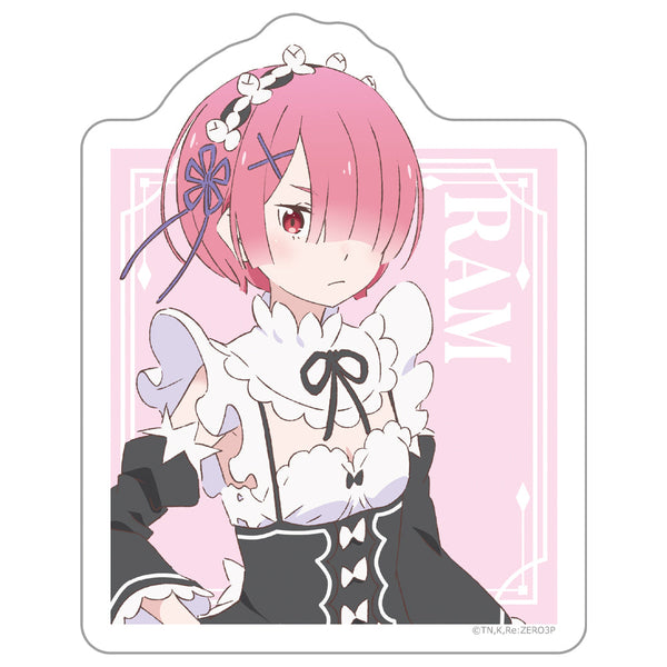 『Re:ゼロから始める異世界生活』ダイカットステッカー ラム【202601再販】