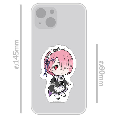 『Re:ゼロから始める異世界生活』ダイカットステッカー ラム デフォルメver.【202601再販】