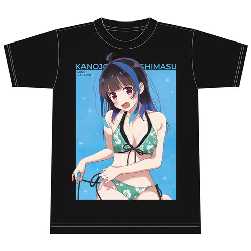 『彼女、お借りします』Tシャツ 八重森みに 水着ver.【202602再販】