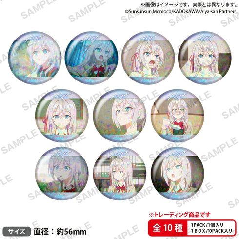 『時々ボソッとロシア語でデレる隣のアーリャさん』トレーディングホログラム缶バッジ vol.1 BOX