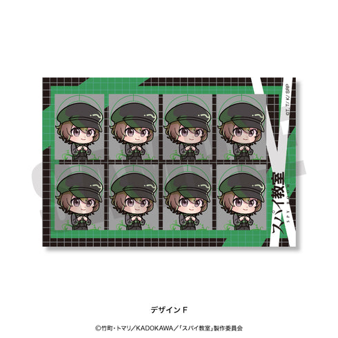 『スパイ教室』あにぽぷ 証明写真風ステッカー F サラ