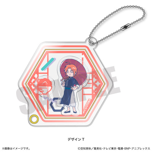 『銀魂』れとぽぷ シャカシャカアクリルキーホルダー T 神威