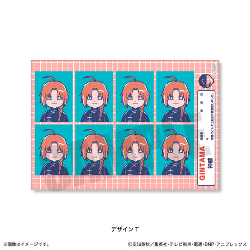 『銀魂』証明写真風ステッカー T 神威