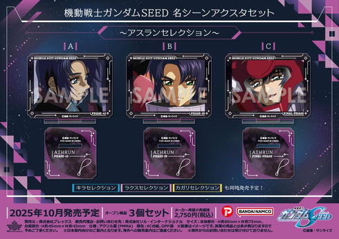 『機動戦士ガンダムSEED』名シーンアクスタセット-アスランセレクション-